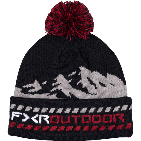 Tuque Mountain Noir/Rouge