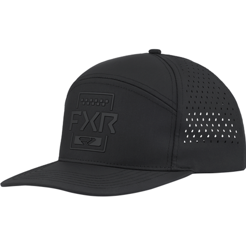 Casquette Onyx Noir, de face
