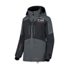 Manteau de Motoneige Aerial Femme/FXR/noir gris, de face