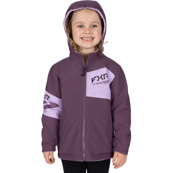 Manteau Ascend Réversible Enfant Mauve
