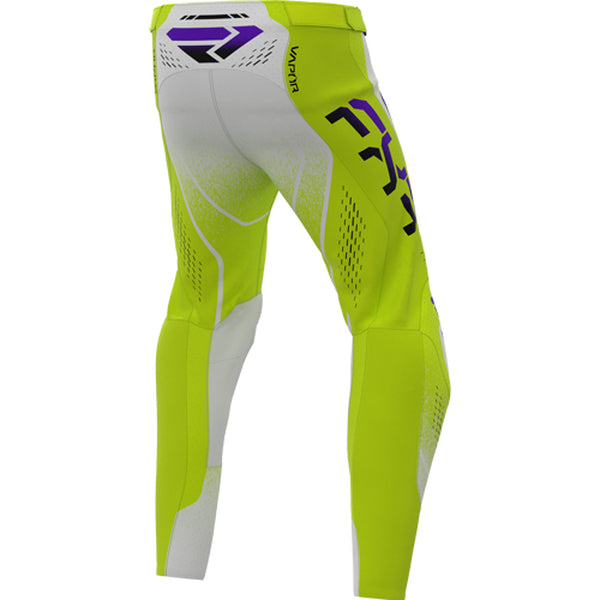 Pantalon de Motocross Vapor Air MX 26.5 Junior Haute visibilité, de dos