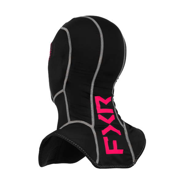 Cagoule de Motoneige Cold-Stop X Junior/FXR/nolr, fuchia,  de dos