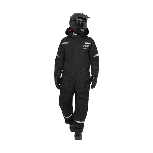 Ensemble de Motoneige Svalbard Fast/FXR/Noir, de face