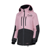 Manteau de Motoneige Aerial Femme/FXR/rose noir, de face