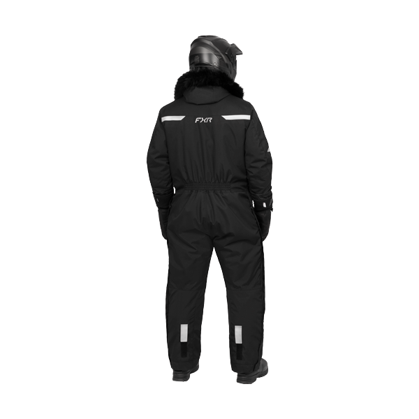 Ensemble de Motoneige Svalbard Fast/FXR/Noir, de dos