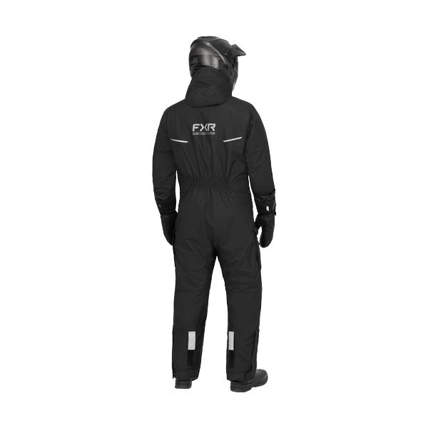 Ensemble de Motoneige Evolution/FXR/Noir, de dos