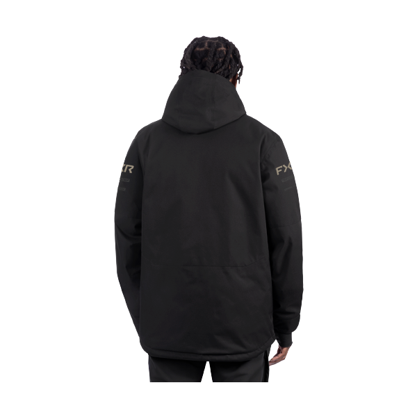 Manteau de Motoneige Ascend/FXR/noir, carbone, de dos