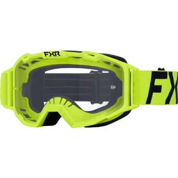 Lunette de Motocross Maverick Prime Haute visibilité, de face