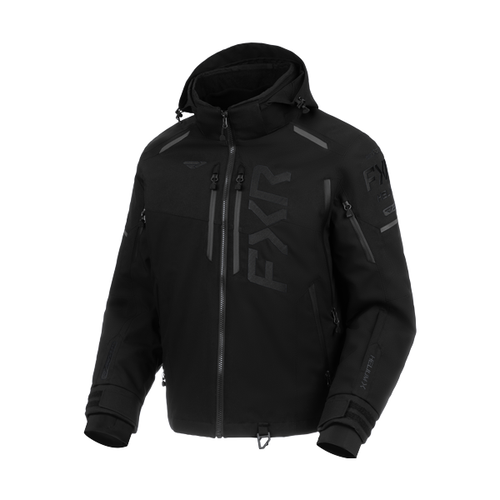 Manteau Helium X 2-in-1  noir Ops, de face
