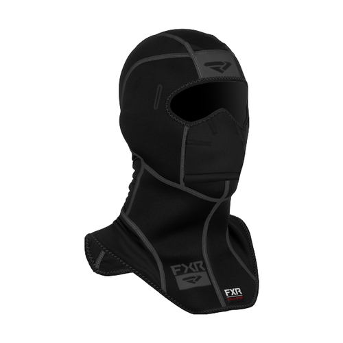 Cagoule de Motoneige Cold-Stop Anti-Fog Junior/FXR/noir Ops, de face