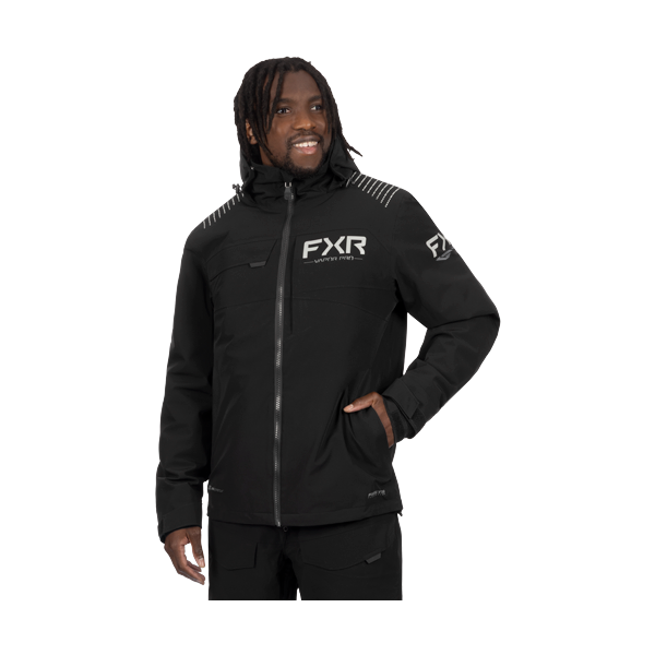Manteau Isolé Vapor Pro /FXR/noir ops , de face