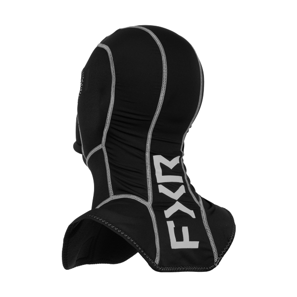 Cagoule de Motoneige Cold-Stop Anti-Fog Junior/FXR/noir gris, de dos