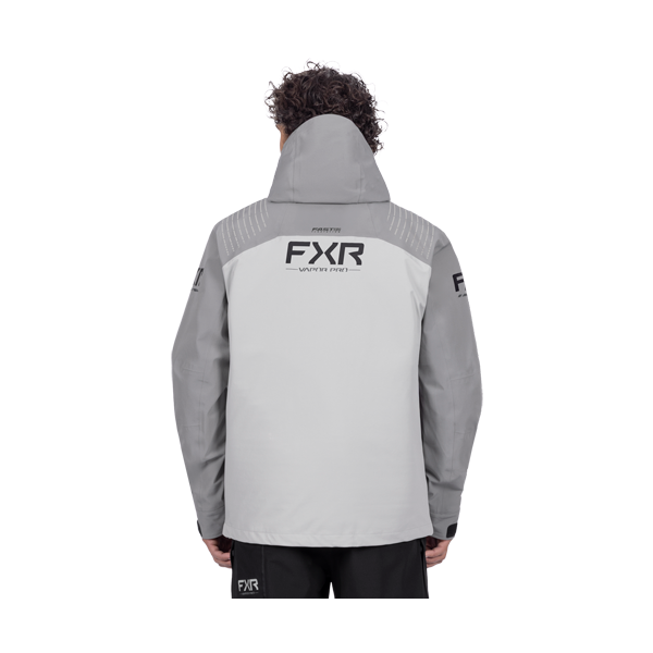 Manteau Isolé Vapor Pro /FXR/gris clair, de dos