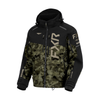 Manteau Helium X 2-in-1  vert, camo, de face