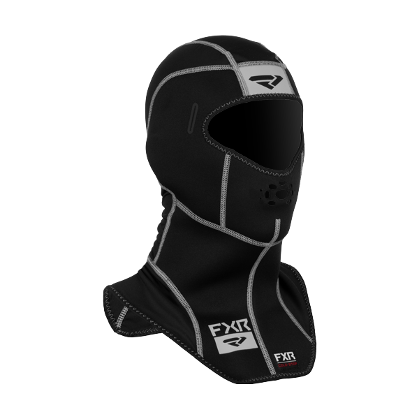 Cagoule de Motoneige Cold-Stop X/FXR/noir, gris, de face
