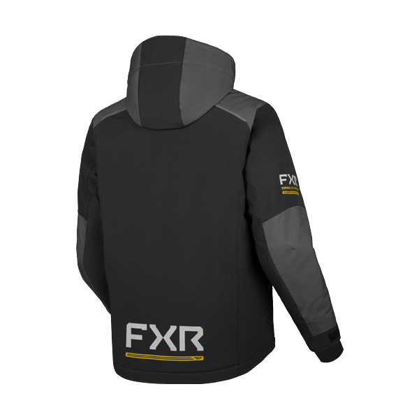 Manteau de Motoneige Hydrogen/FXR/Noir gris, de dos