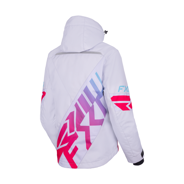 Manteau de Motoneige Cold Cross CX Fast Femme/FXR/ bleu, mauve, de dos