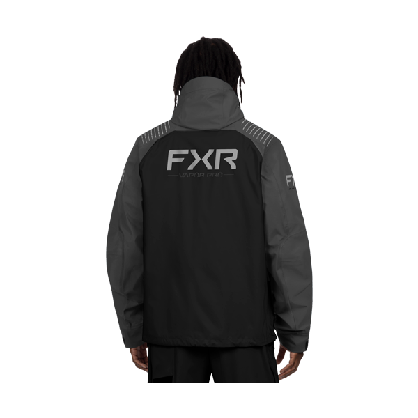 Manteau Vapor Pro Tri-Laminate/FXR/Noir /Gris, de dos