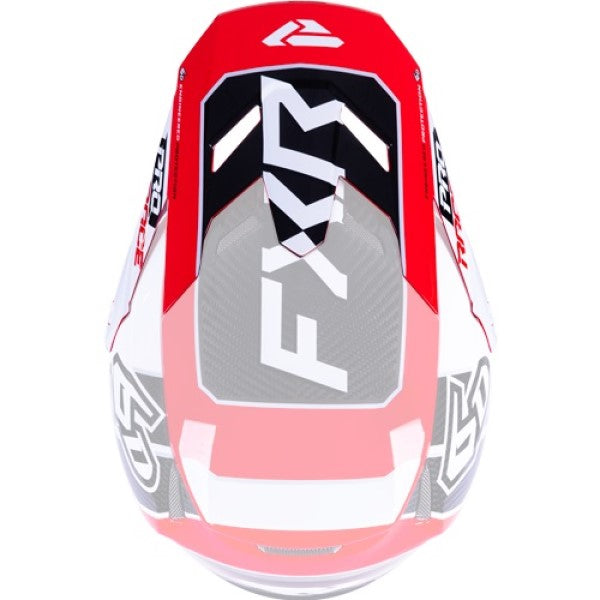 Palette de Motocross ATR-3 Rouge Noir