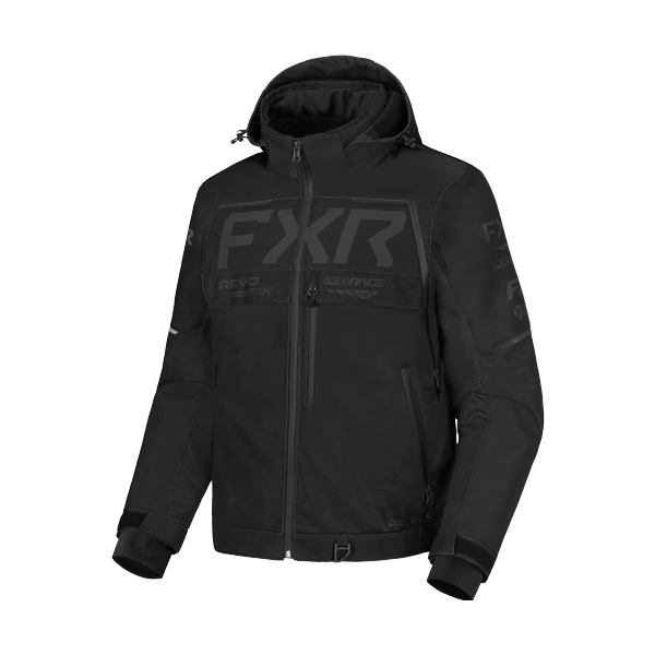 Manteau de Motoneige Revo RRX 2-in-1/FXR/ Noir Ops, de face