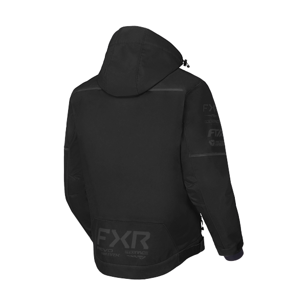 Manteau de Motoneige Revo RRX 2-in-1/FXR/ Noir Ops, de dos