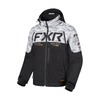 Manteau de Motoneige Revo RRX 2-in-1/FXR/ Noir blanc, de face