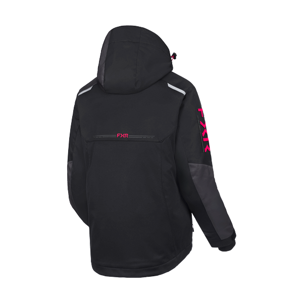 Manteau de Motoneige Fresh Femme 27/FXR/noir, gris, rouge, de dos