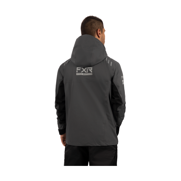 Manteau Vapor Pro Tri-Laminate/FXR/gris noir, de dos