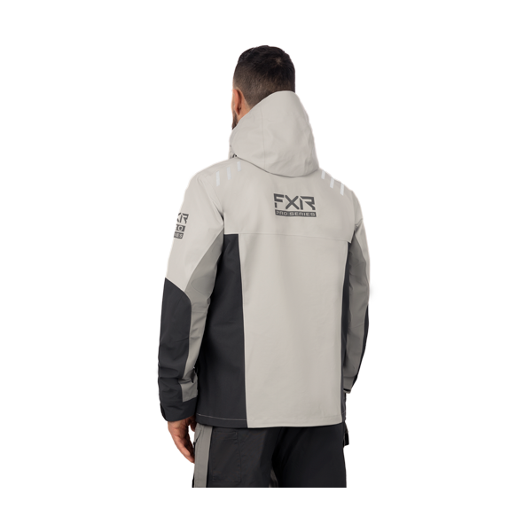 Manteau Vapor Pro Tri-Laminate/FXR/gris clair, de dos