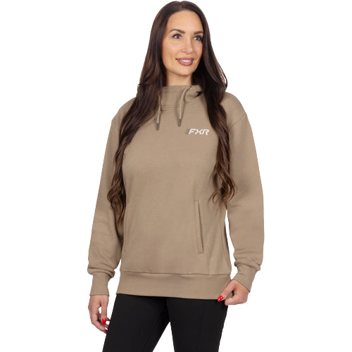 Coton Ouaté Mitered Cotton Femme Beige, de face