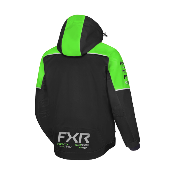 Manteau de Motoneige Revo RRX 2-in-1/FXR/ Noir vert, de dos