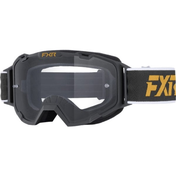Lunette de Motocross Maverick Prime Noir, de face