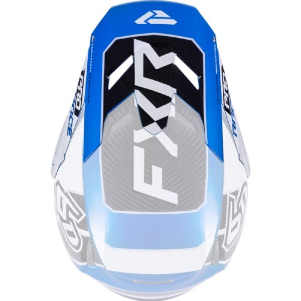 Palette de Motocross ATR-3 Bleu Blanc