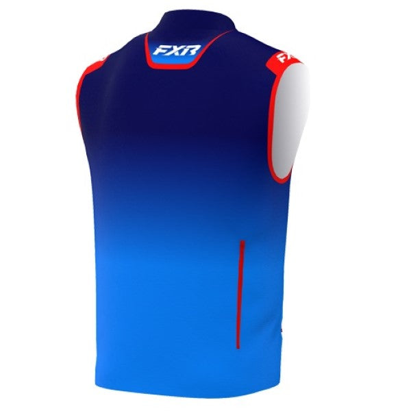 Veste Off-Road FXR Bleu Rouge, Dos