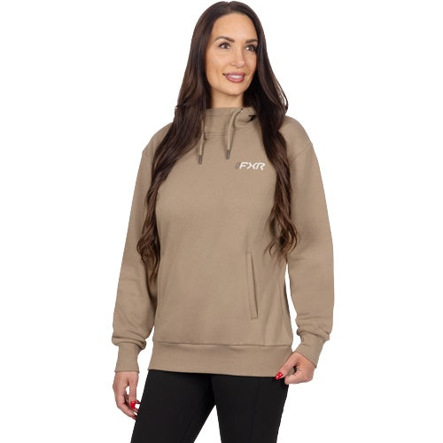 Coton Ouaté Mitered Cotton Femme Beige, de face