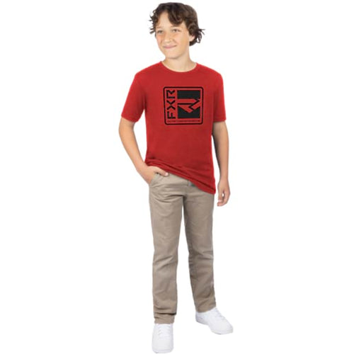 T-Shirt Premium Broadcast Junior Rouge