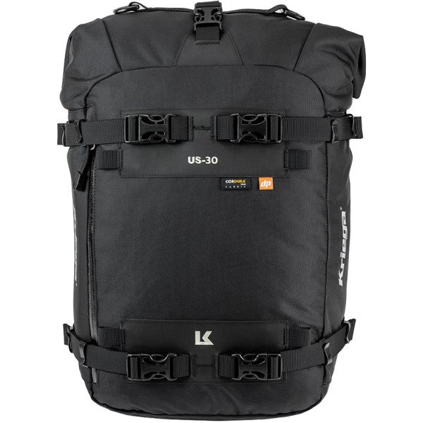 Sac Imperméable de Moto US-30 Noir de face