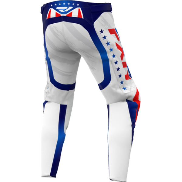 Pantalons Revo MX LE Pro Bleu/Rouge Derrière