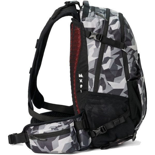 Sac de Vélo Shred 25 Litres Camo Gris de gauche