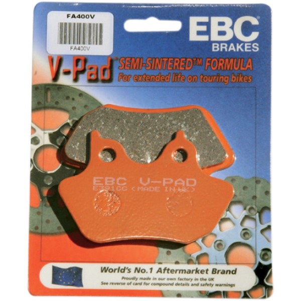 V-Pad Semi Sintered Brake Pads Set