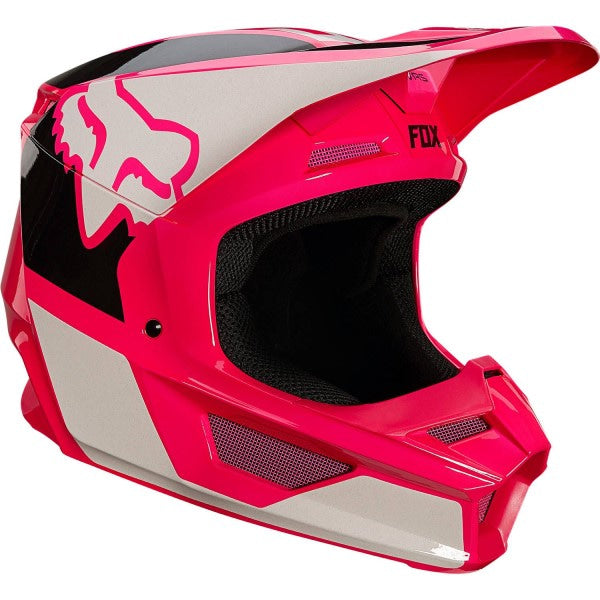 Casque de Motocross V1 REVN Rose, côté droit