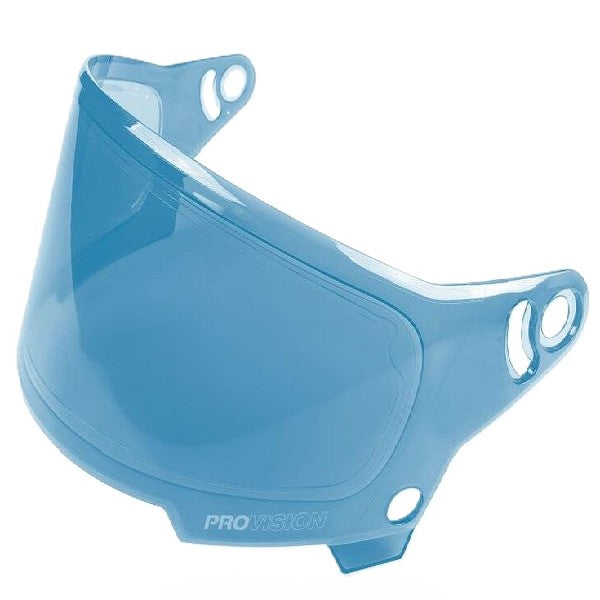 Visière de Moto Eliminator Bleu de droite