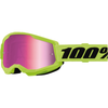 Lunettes de Motocross Strata 2 à Lentille Miroir Junior 100% Vert