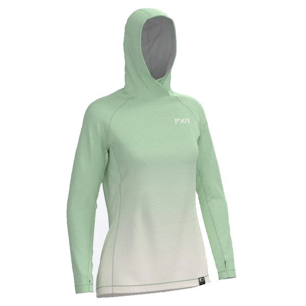 Coton Ouaté Attack UPF Femme FXR vert