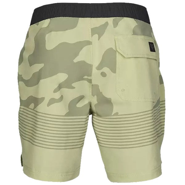 Culotte Essex Camo Volley Hybrid Fox vert, de dos