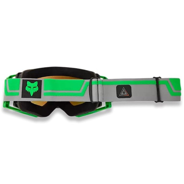 Lunette de Motocross Airspace Drive Fox vert, de dos