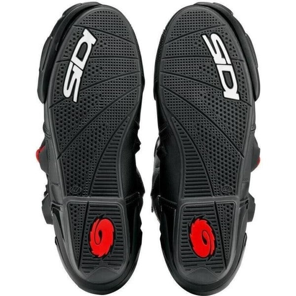 Bottes de Moto Vertigo 2 Noir en paire de dessous