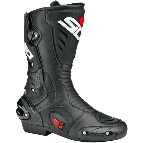 Bottes de Moto Vertigo 2 Noir incliné de face