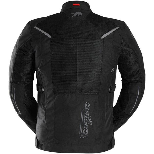 Manteau de Moto Brooks Vented+ Noir de derrière