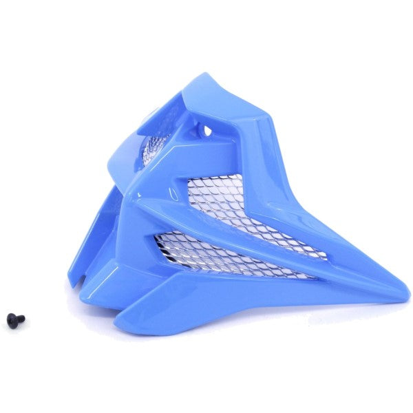 Évent Buccal pour Casque de Moto VFX-EVO Bleu Clair incliné de droite